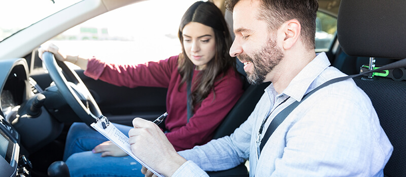 marking driving test